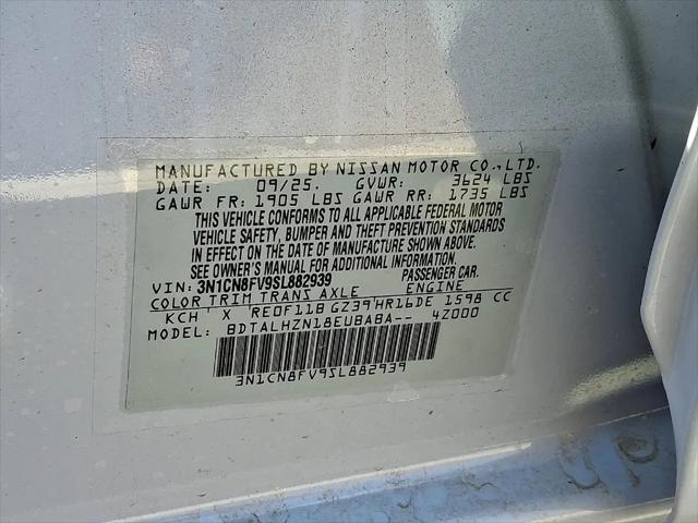 2025 Nissan Versa 1.6 SR