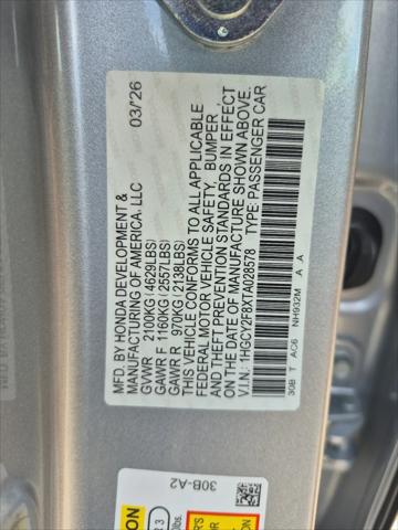 2026 Honda Accord Sedan Touring