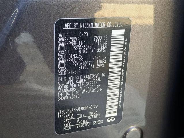 2024 INFINITI QX80 LUXE AWD
