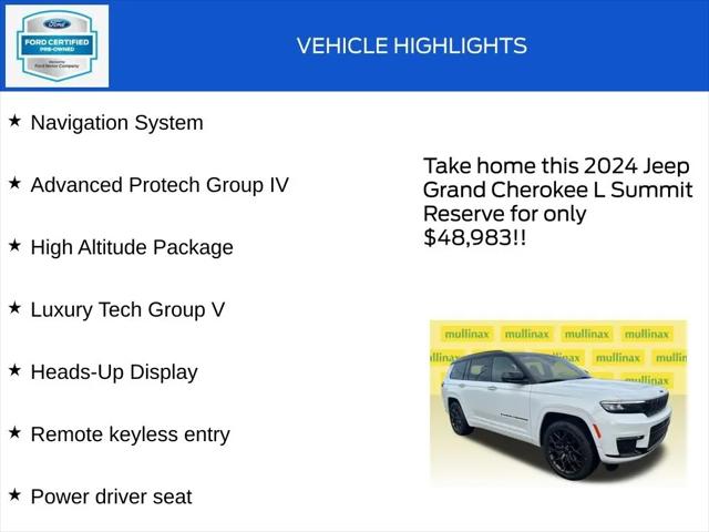 2024 Jeep Grand Cherokee L Summit Reserve 4x4