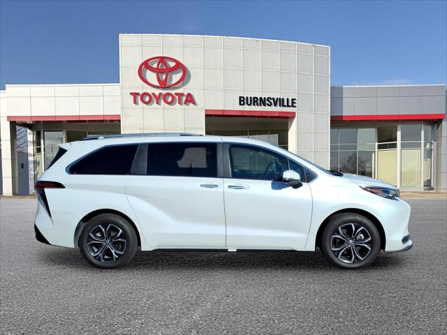 Used 2025 Toyota Sienna Platinum with VIN 5TDESKFC8SS193785 for sale in Burnsville, Minnesota