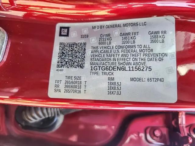 2020 GMC Canyon 4WD Crew Cab Short Box SLT