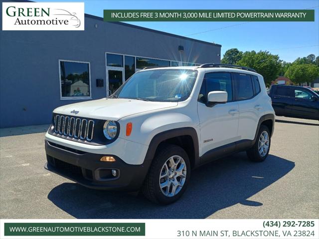 2018 Jeep Renegade Latitude 4x4 for sale in Blackstone, VA