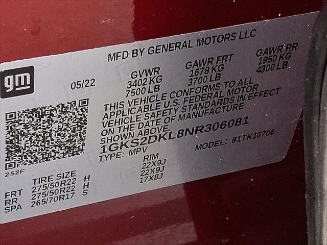 2022 GMC Yukon 4WD Denali