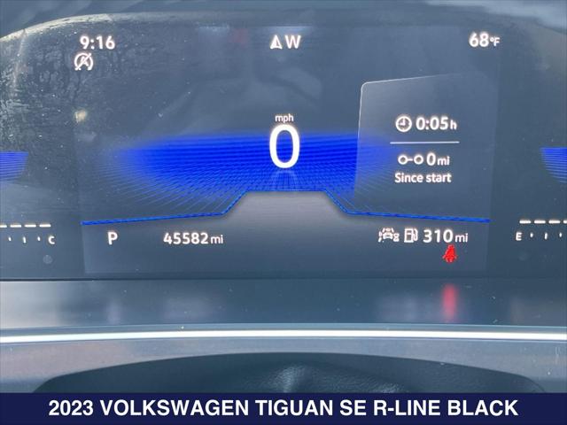 2023 Volkswagen Tiguan 2.0T SE R-Line Black
