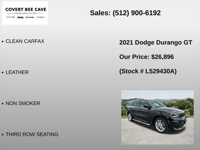 2021 Dodge Durango GT RWD