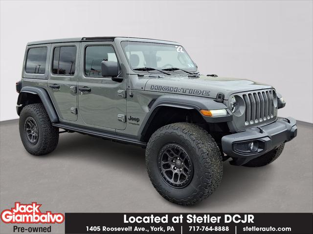 2022 Jeep Wrangler Unlimited High Tide 4x4 2022 Jeep Wrangler Unlimited High Tide 4x4