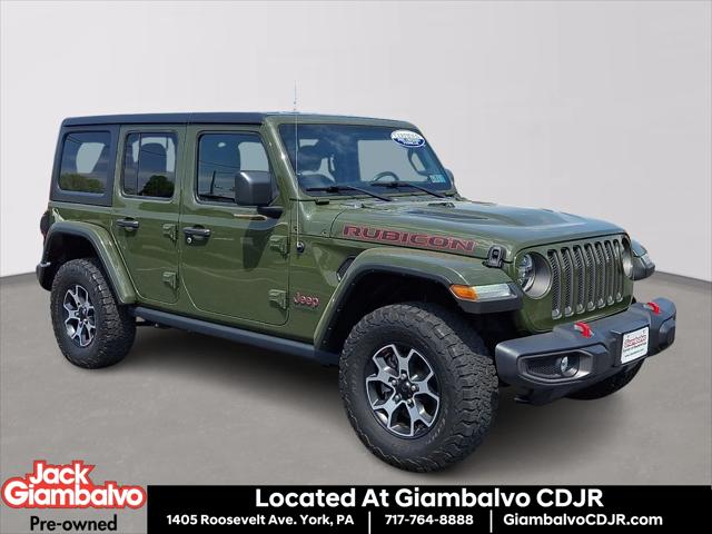 2021 Jeep Wrangler Rubicon 4x4 for sale in York, PA