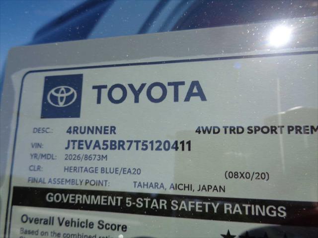 2026 Toyota 4Runner TRD Sport Premium
