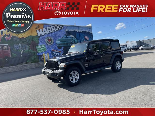 2018 Jeep Wrangler Unlimited Sport S 4x4 for sale in Worcester, MA