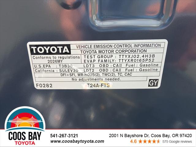 2026 Toyota Grand Highlander XLE