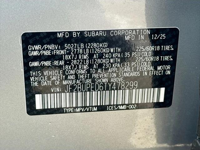 2026 Subaru Outback Touring