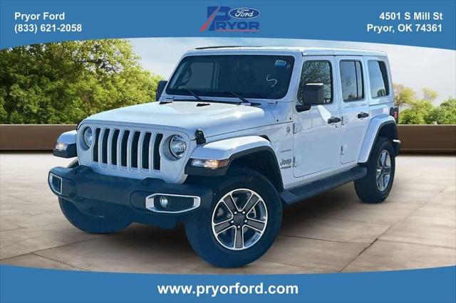 2021 Jeep Wrangler Unlimited Sahara for sale in Pryor, OK