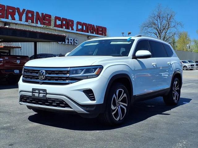 2021 Volkswagen Atlas 3.6L V6 SEL Premium for sale in Chickasha, OK
