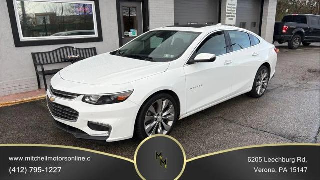 2017 Chevrolet Malibu Premier for sale in Verona, PA