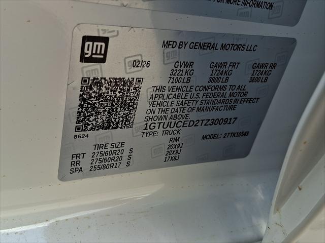 2026 GMC Sierra 1500 Crew Cab, Short Bed, Elevation, 4WD