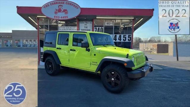 2016 Jeep Wrangler Unlimited Sport for sale in Lancaster, OH