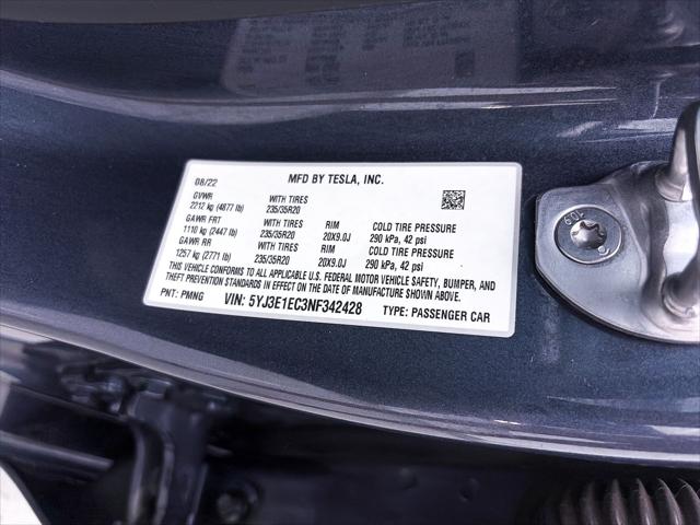 2022 Tesla Model 3 Performance Dual Motor All-Wheel Drive