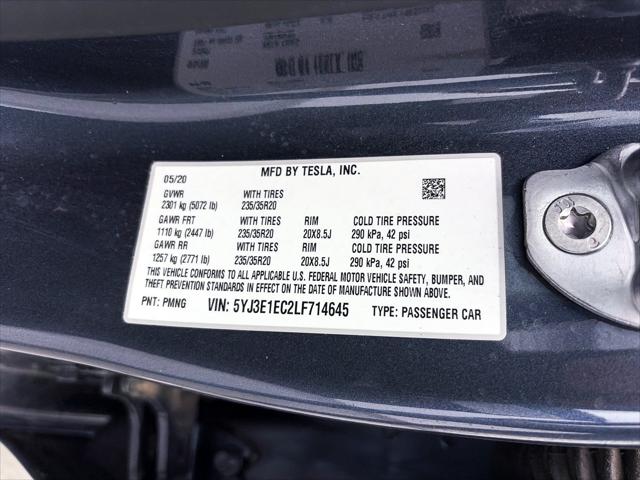 2020 Tesla Model 3 Performance Dual Motor All-Wheel Drive