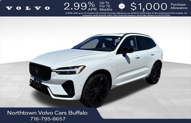 2026 Volvo XC60 Plug-In Hybrid Black Edition Ultra, T8 AWD Electric/Gasoline, Dark for sale in Amherst, NY