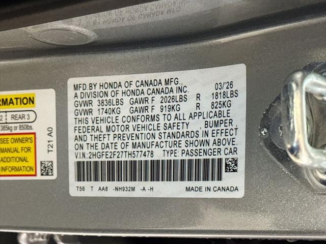 2026 Honda Civic LX