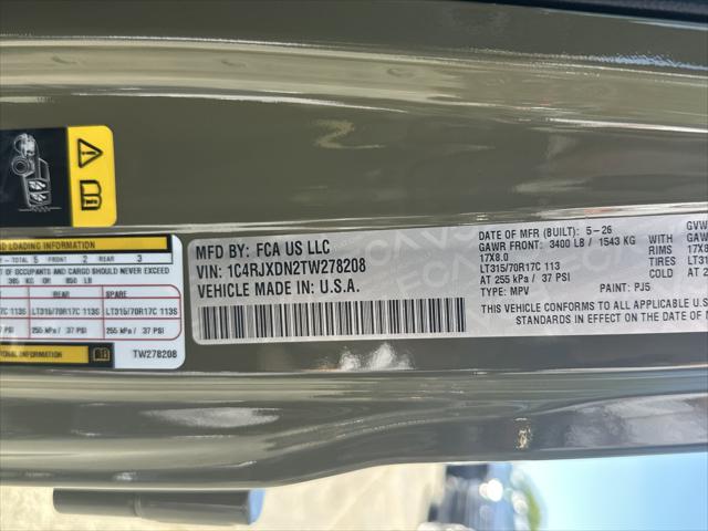 2026 Jeep Wrangler Willys
