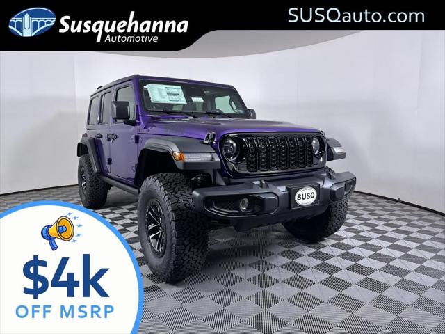 2026 Jeep Wrangler WRANGLER 4-DOOR WILLYS 2026 Jeep Wrangler WRANGLER 4-DOOR WILLYS