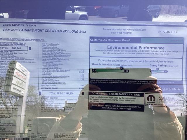 2026 Ram 3500 Laramie Crew Cab 4x4 8' Box