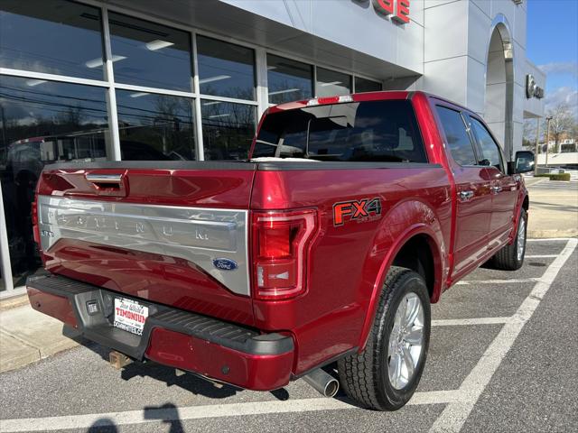 2017 Ford F-150 Platinum 2017 Ford F-150 Platinum