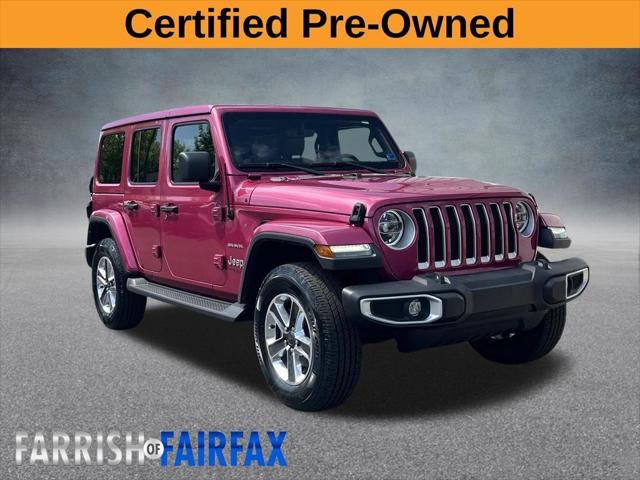2022 Jeep Wrangler Unlimited Sahara 4x4 2022 Jeep Wrangler Unlimited Sahara 4x4