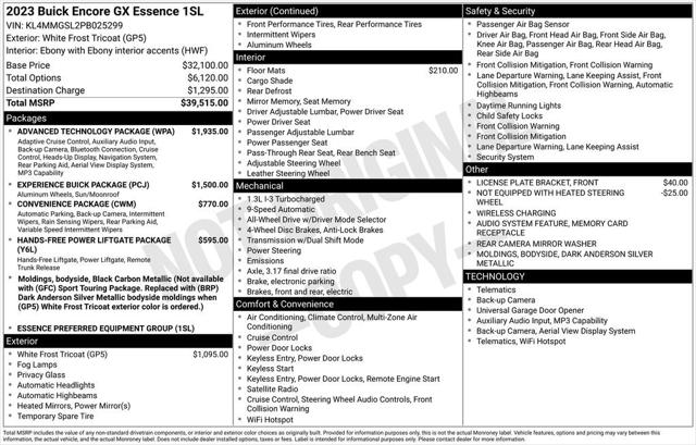 2023 Buick Encore GX Essence AWD