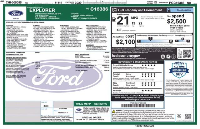 2023 Ford Explorer Timberline