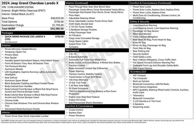 2024 Jeep Grand Cherokee Laredo X 4x4