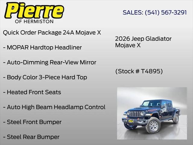 2026 Jeep Gladiator Sport