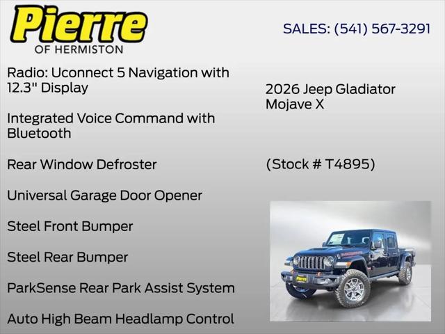 2026 Jeep Gladiator Sport