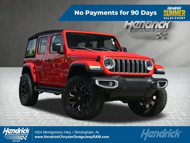 2024 Jeep Wrangler 4-Door Sahara 4x4 for sale in Hoover, AL