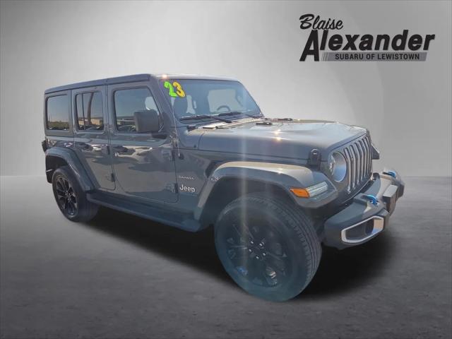 2023 Jeep Wrangler 4xe Sahara 4x4 for sale in Burnham, PA