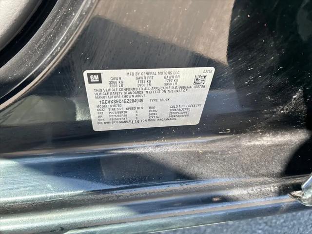 2016 Chevrolet Silverado 1500 1LZ