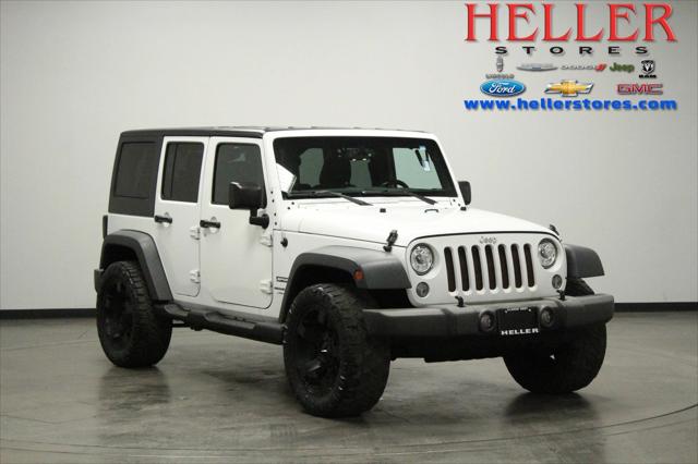2018 Jeep Wrangler JK Unlimited Sport S 4x4 for sale in Pontiac, IL