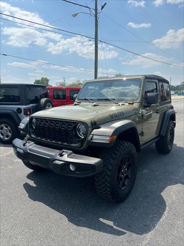 2025 Jeep Wrangler 2-Door Willys 4x4 for sale in Cairo, GA