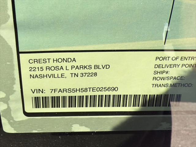 2026 Honda CR-V Hybrid 2WD Sport