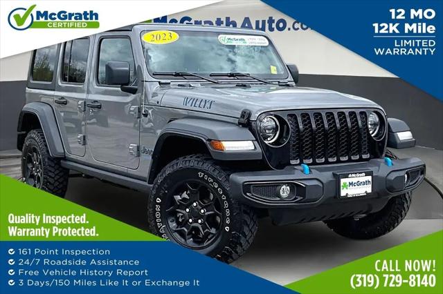 2023 Jeep Wrangler 4xe 4x4 for sale in Dubuque, IA