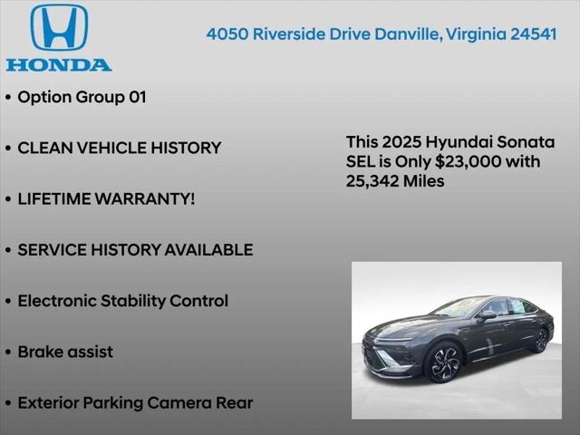 2025 Hyundai Sonata SEL