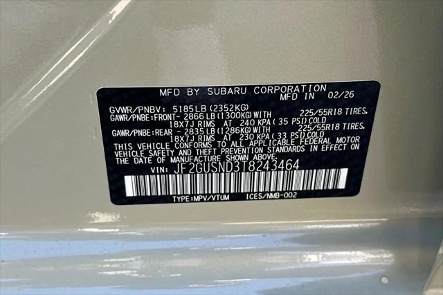 2026 Subaru Crosstrek Limited