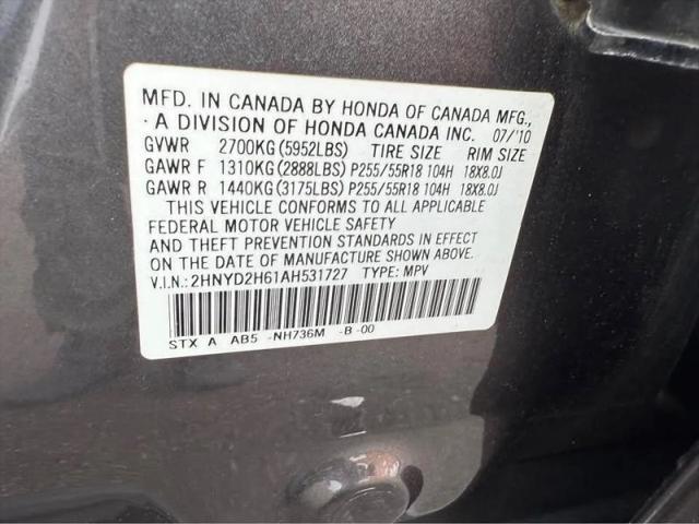 2010 Acura MDX Technology Package