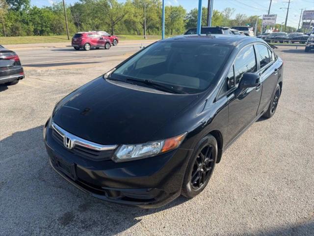 2012 Honda Civic EX for sale in Garland, TX
