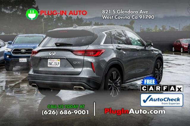 2022 INFINITI QX50 LUXE