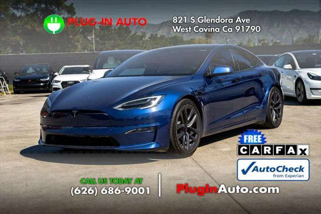 2021 Tesla Model S Plaid Tri Motor All-Wheel Drive for sale in West Covina, CA