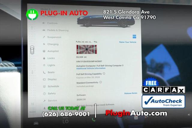 2021 Tesla Model S Plaid Tri Motor All-Wheel Drive