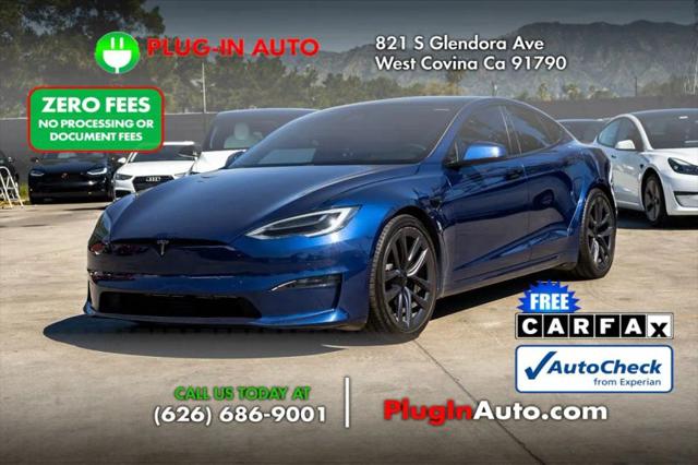 2021 Tesla Model S Plaid Tri Motor All-Wheel Drive for sale in West Covina, CA